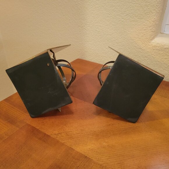 Brass Armillary Sphere Sundial Bookends - Picture 8 of 8